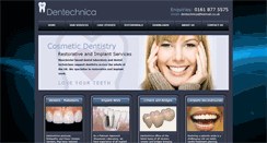 Desktop Screenshot of dentechnica.co.uk